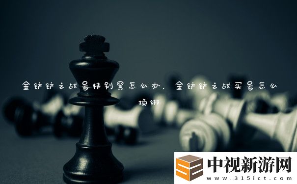 金鏟鏟之戰(zhàn)號特別黑怎么辦